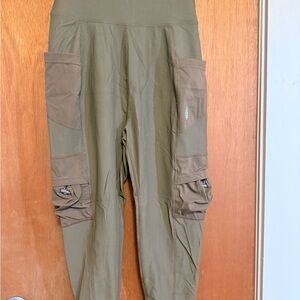 FP Movement Olive Green Cargo Leggings